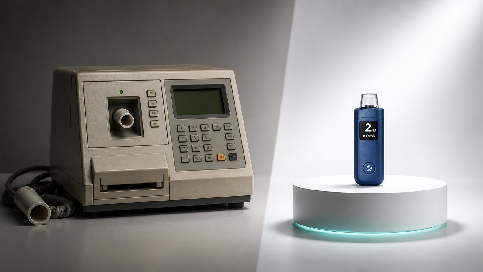 FreshIQ vs. klinisches Halimeter